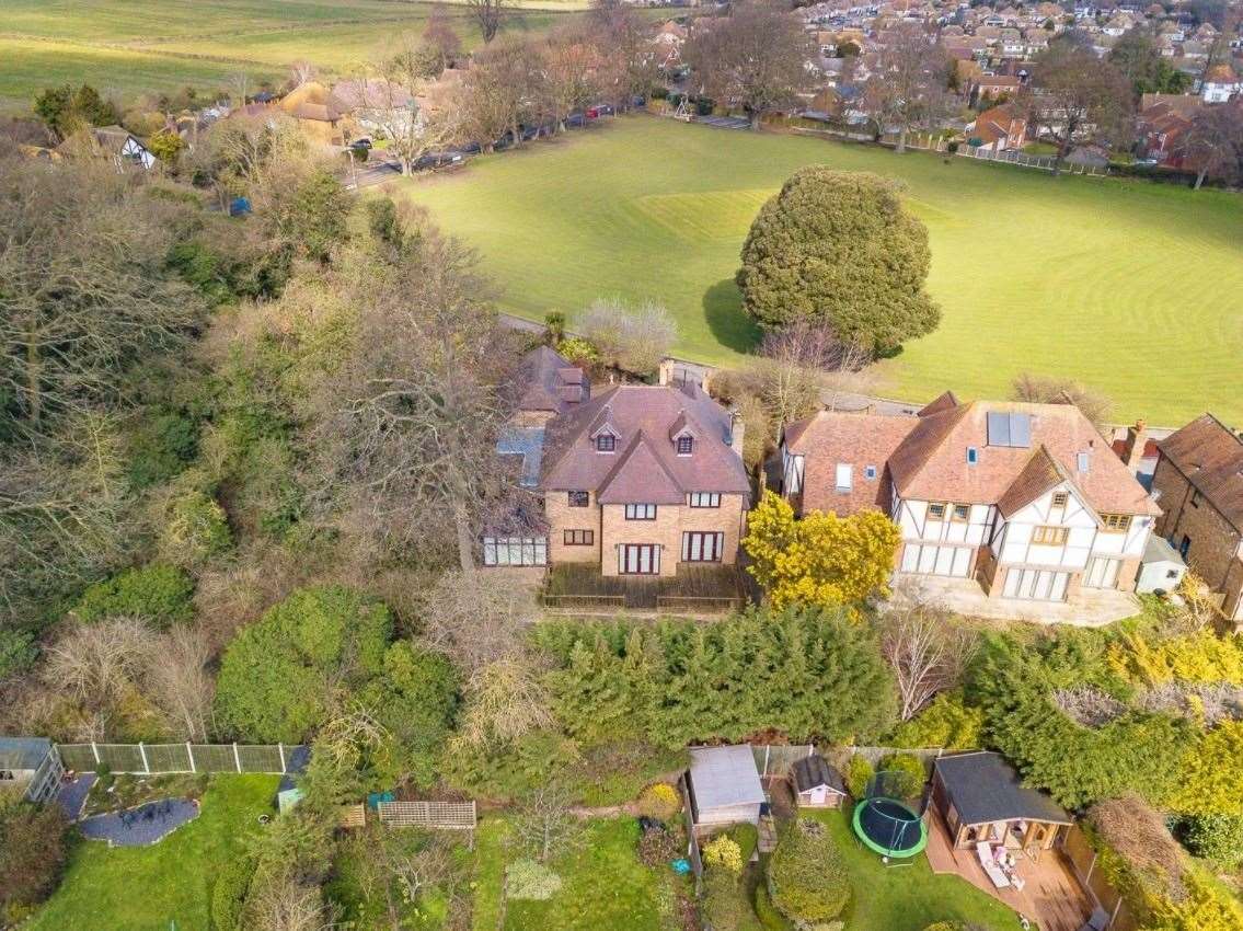 The house overlooks Broadstairs Cricket Ground. Picture: Zoopla / Zest