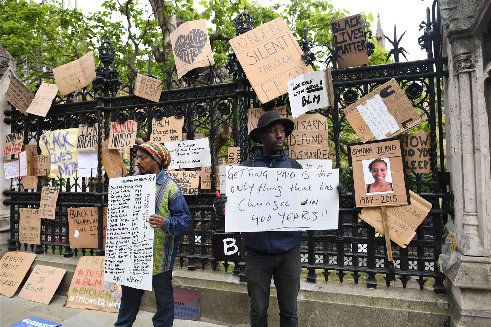 Black Lives Matter protests have taken place across cities in the UK (Stefan Rousseau/PA)