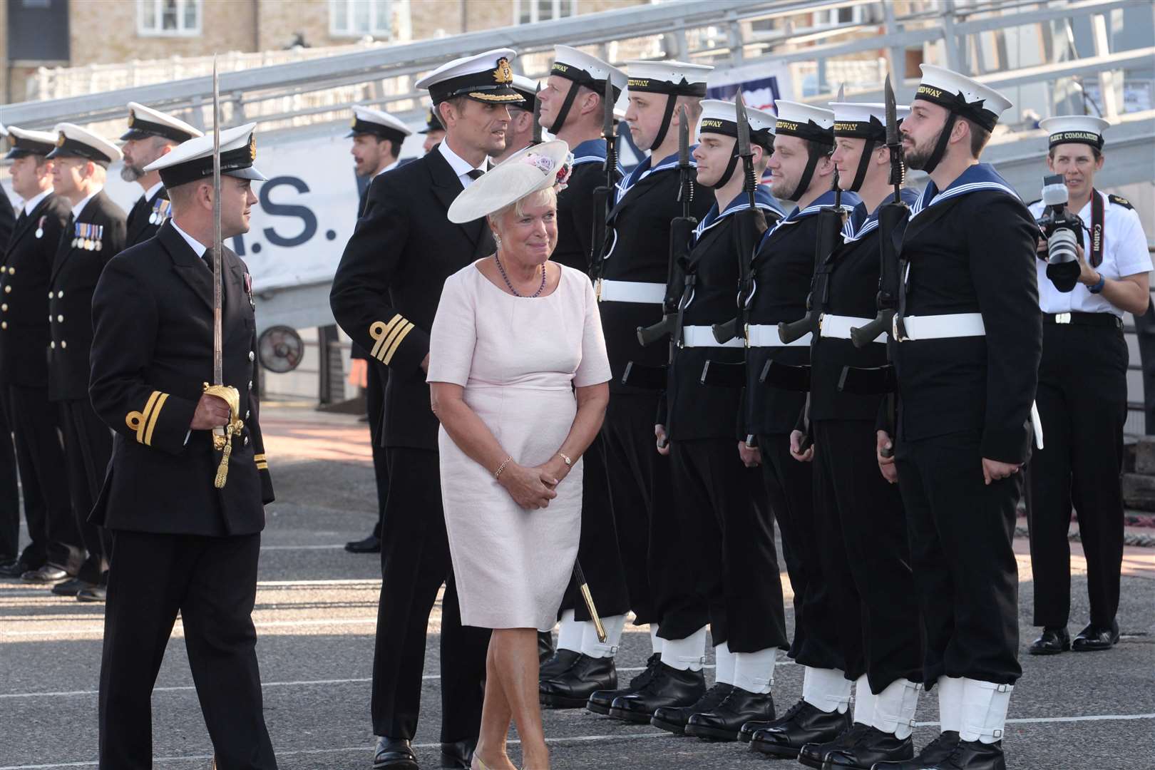 HMS Medway commissioning in Chatham as Royal Navy's latest warship is ...