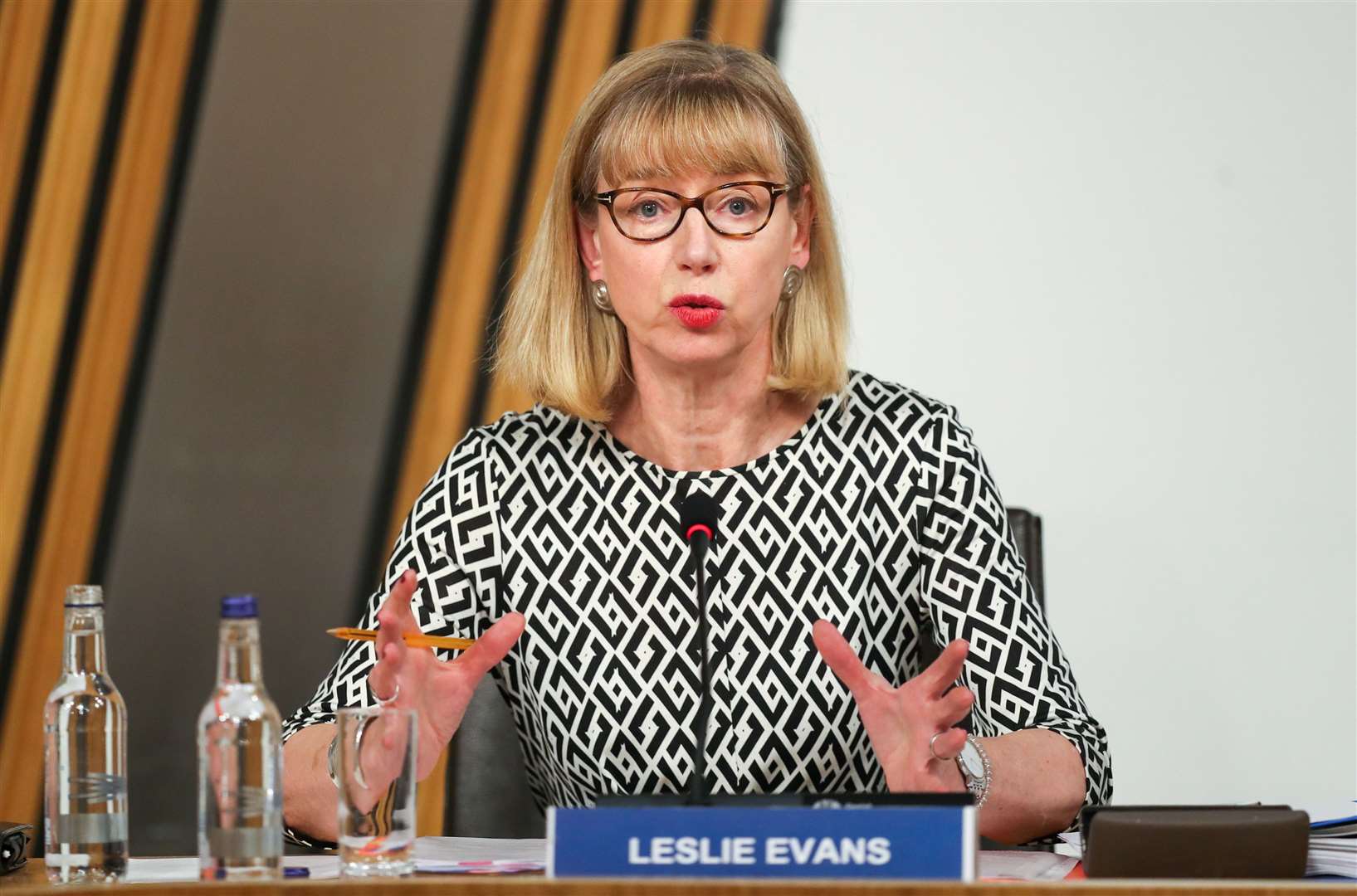 Permanent Secretary Leslie Evans (Russell Cheyne/PA)