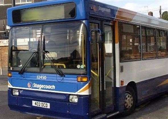 Jade Grove was travelling on the Thanet Loop, which is a Stagecoach service, when the incident happened