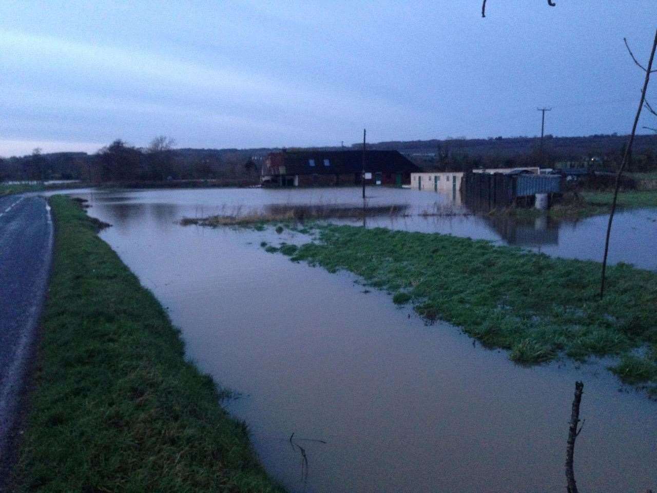 The "potential" for flooding