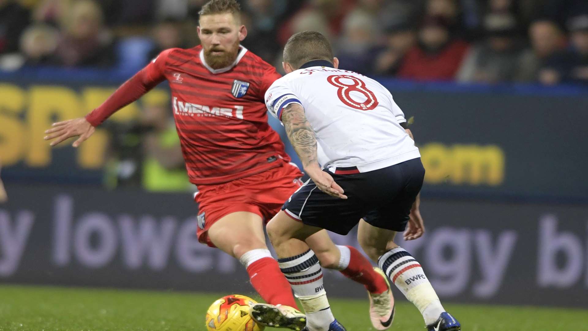 Scott Wagstaff on the attack Picture: Barry Goodwin