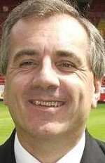 TOUGH LINE: Charlton chief executive Peter Varney