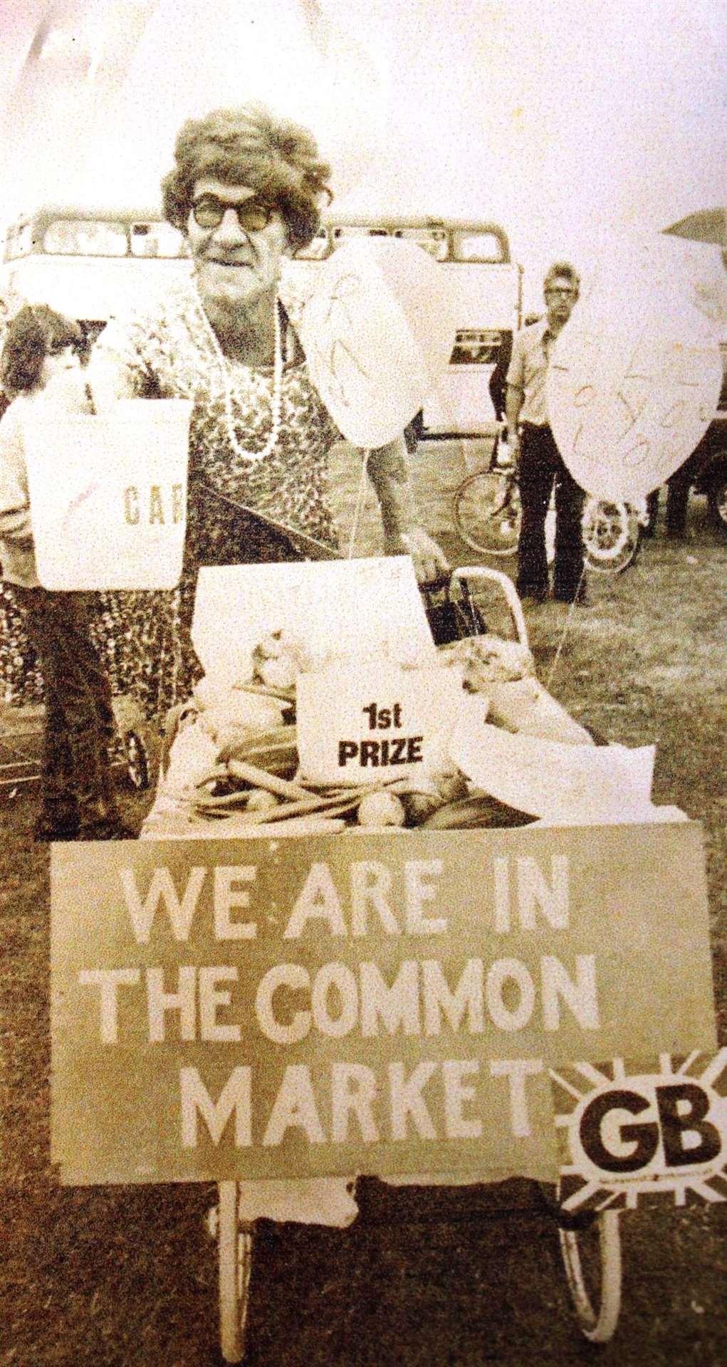 'Big' George Raymond was a regular entrant in the Sheerness carnival