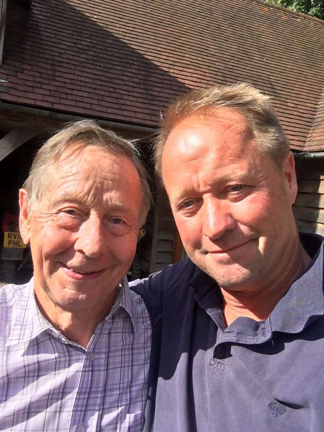 Dr John Spence and Peter Spence (Sam Spence/PA)