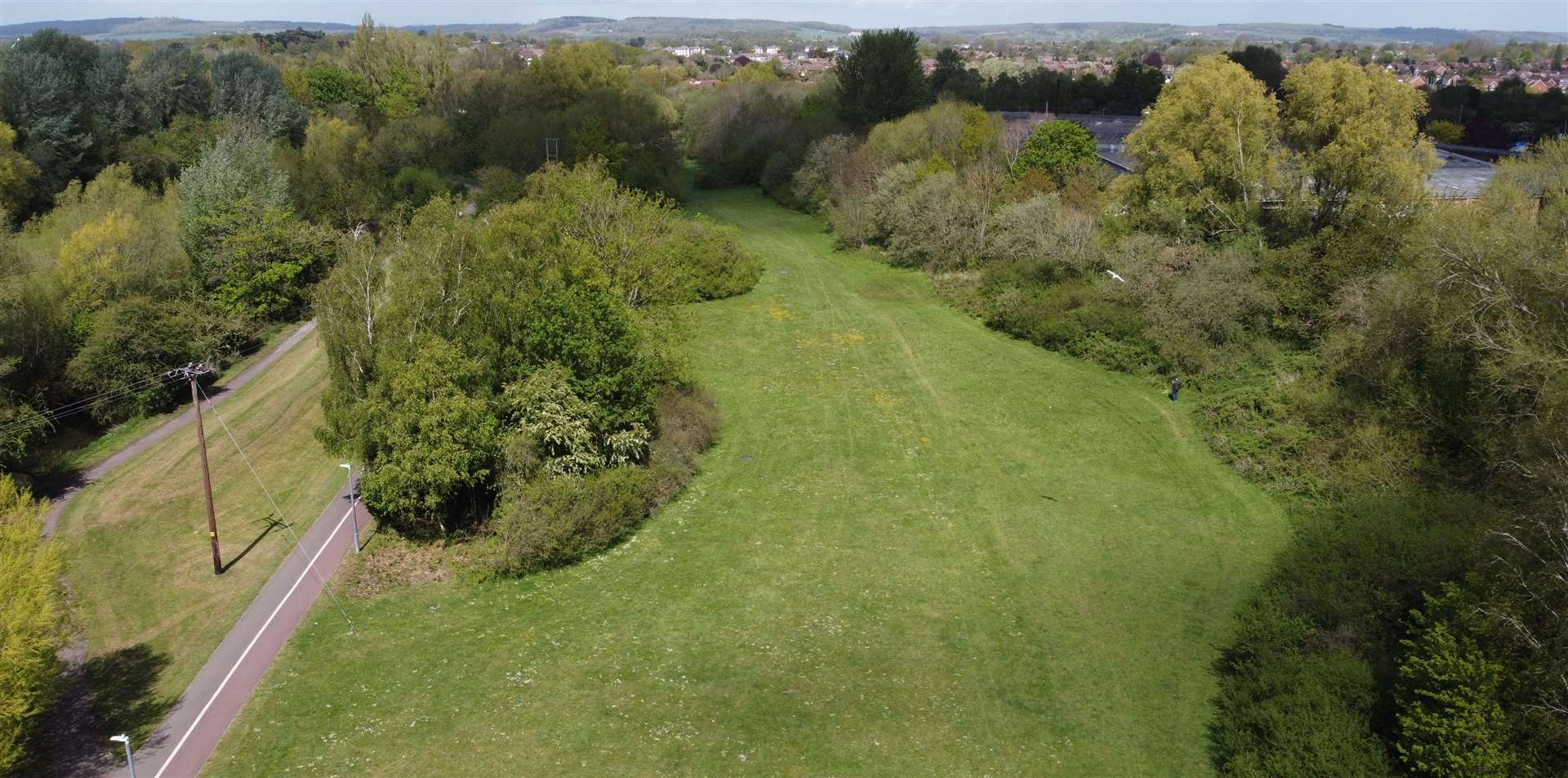 Queen Mother's Park before the wild meadows. Picture: ABC