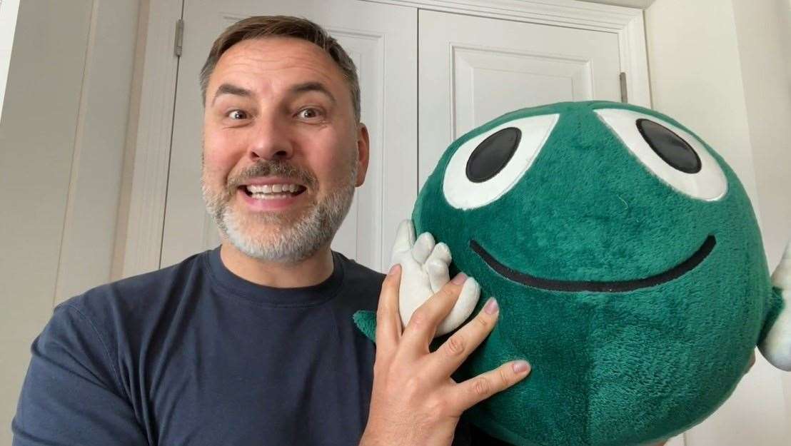 David Walliams took part in the NSPCC virtual assembly (Facebook/NSPCC)