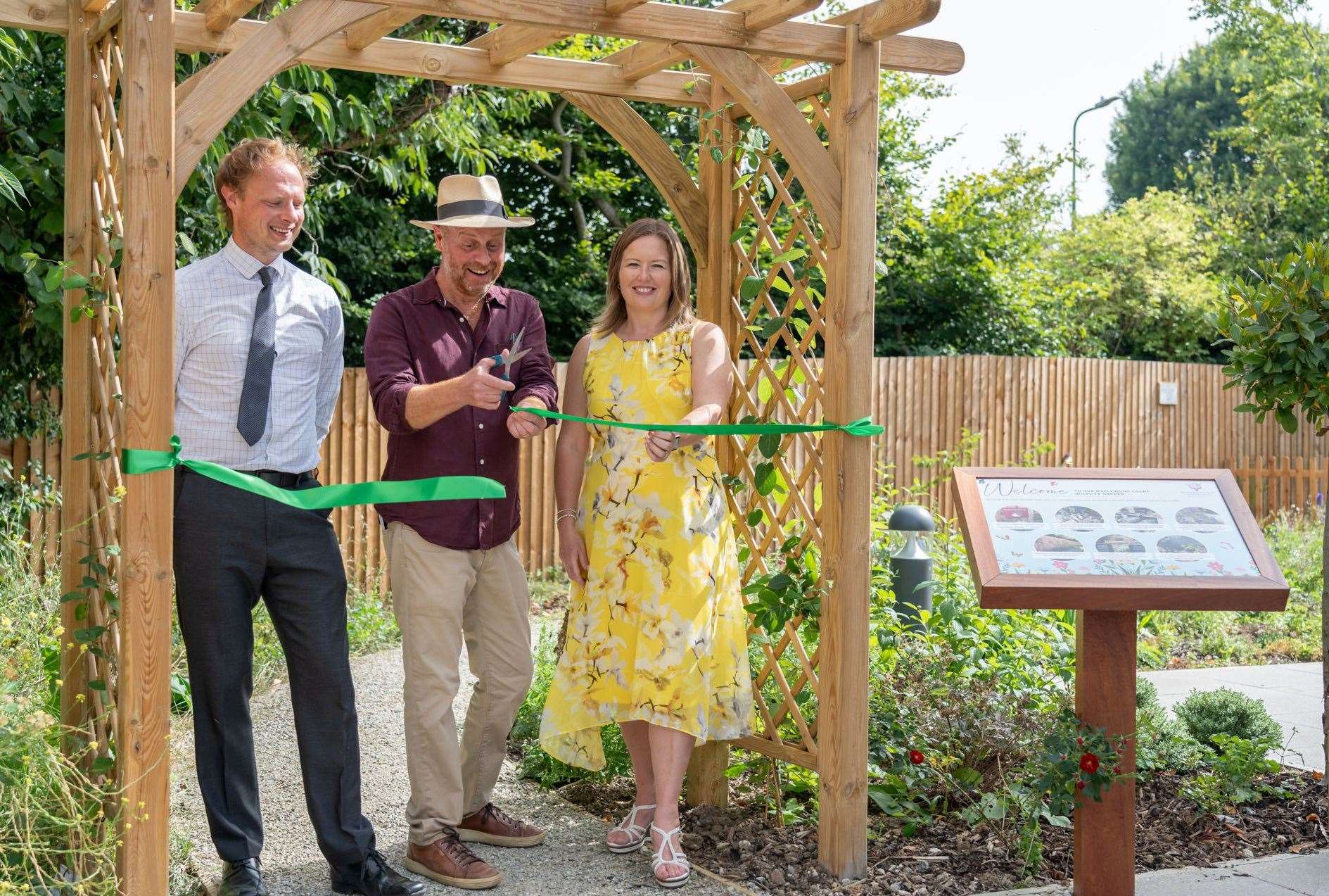 From left: Oakland Care’s Aaron White, Joe Swift and Oakland Care’s chief executive Joanne Balmer. Picture: Oakland Care