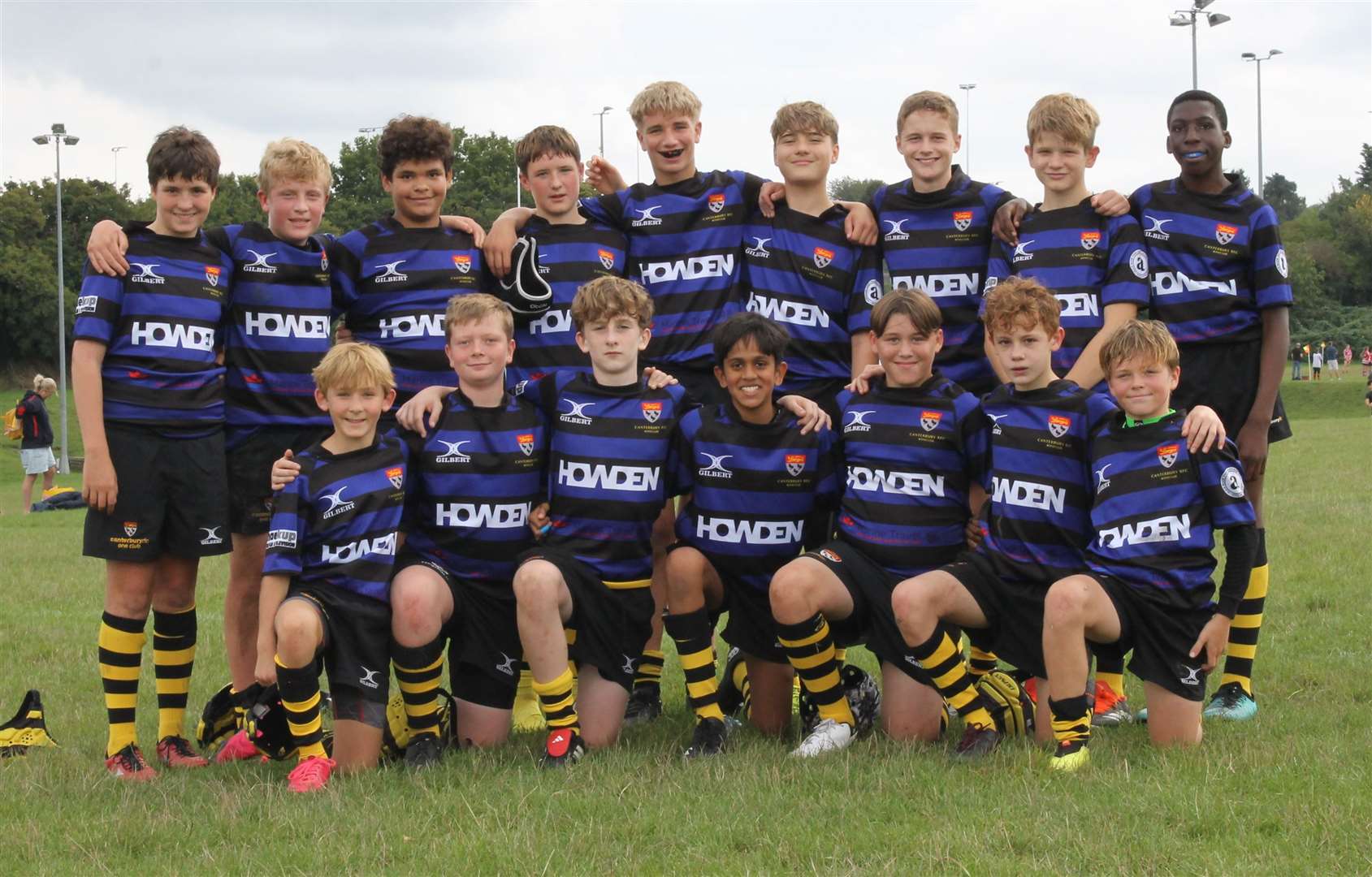 Canterbury Rugby Club’s under-13 Spitfires