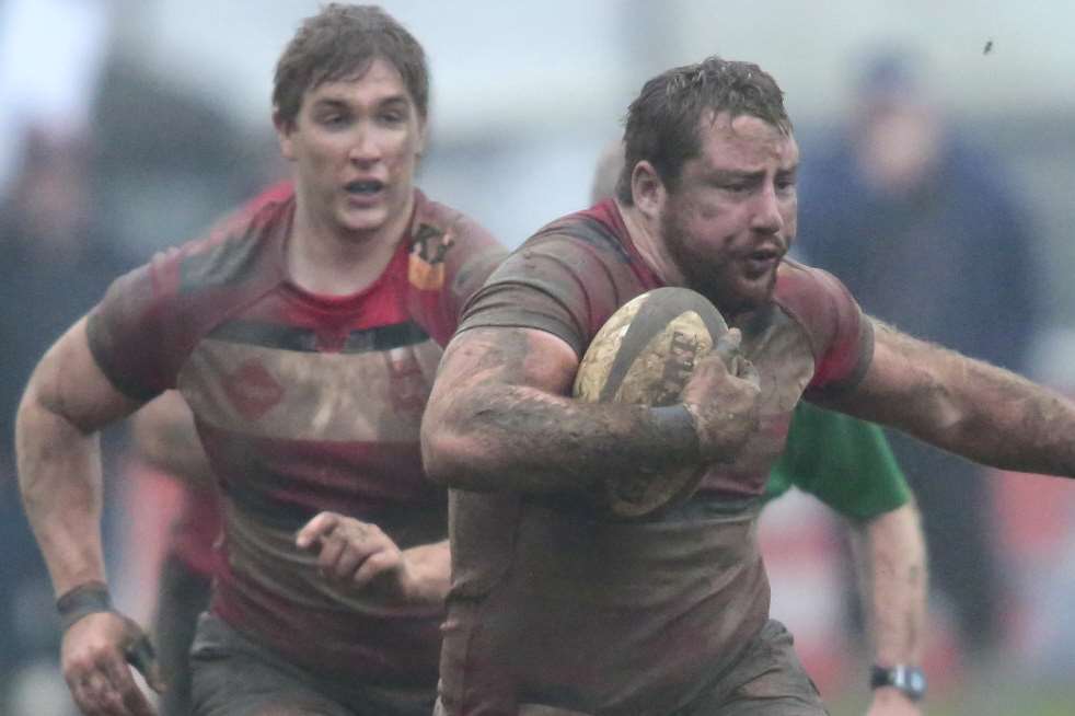 Ben Williams is back for Maidstone's Intermediate Cup regional final against Chiswick Picture: Martin Apps