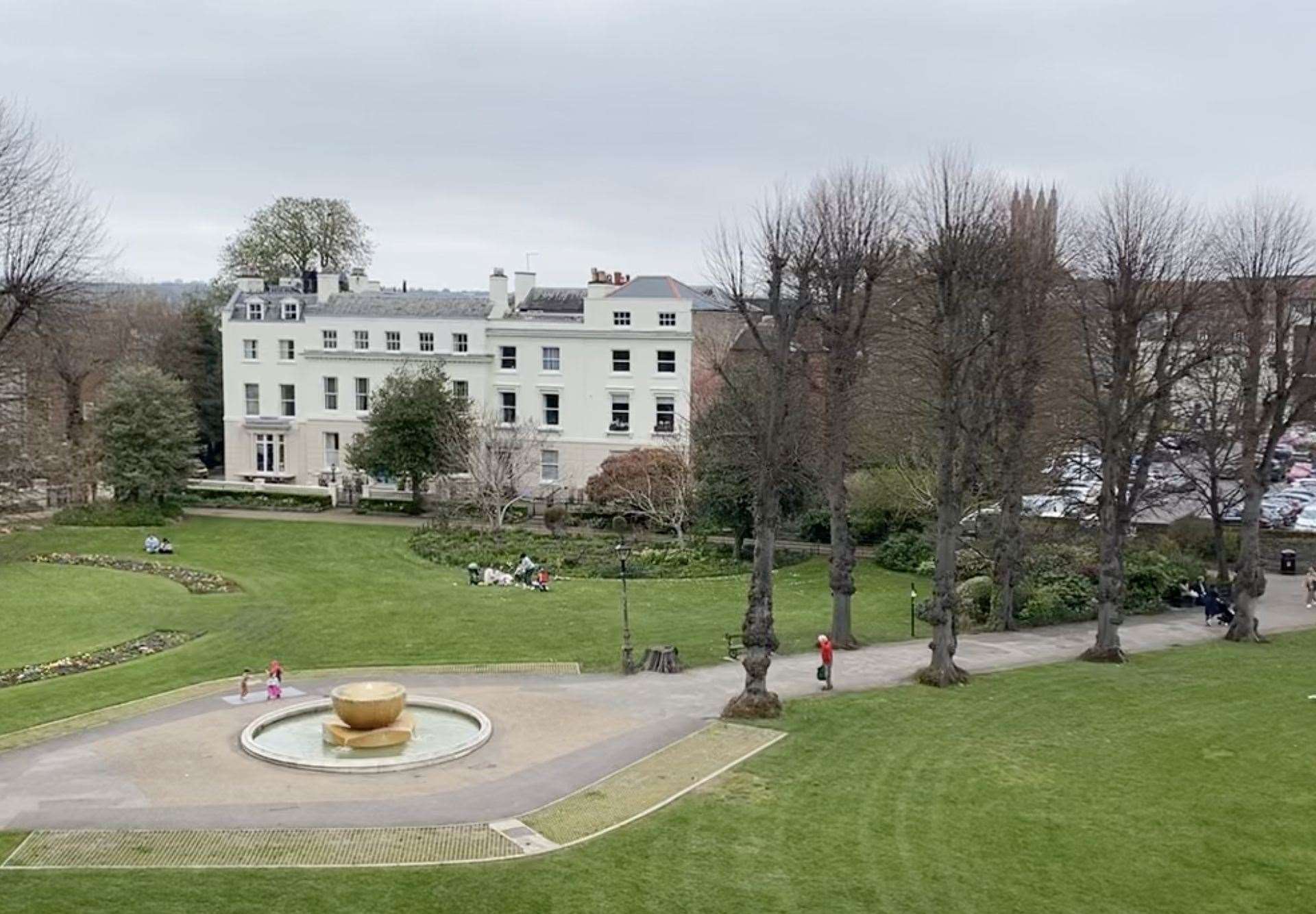 The event was due to take place in the Dane John Gardens in Canterbury