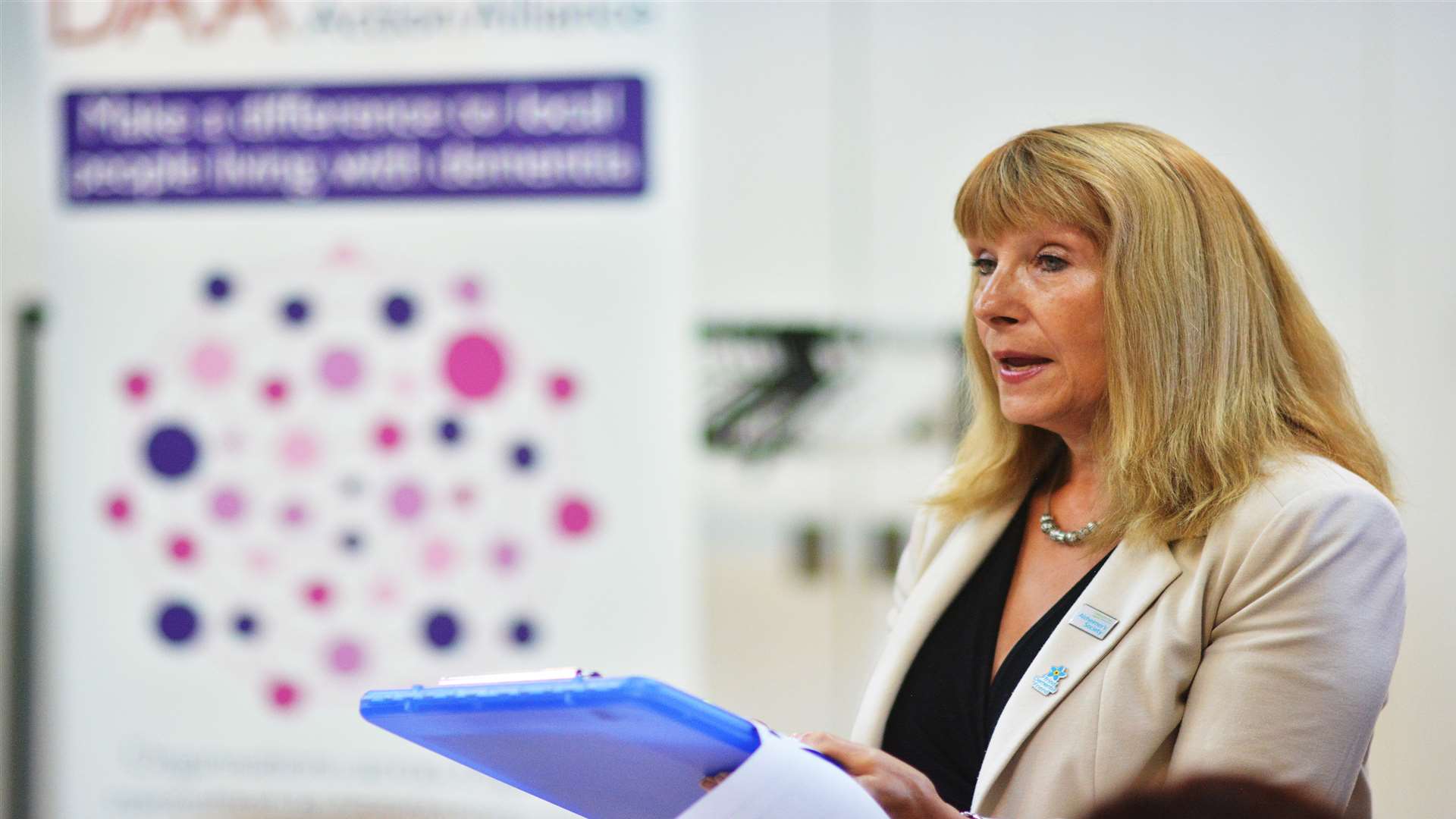 Lorraine Brown is an ambassador for Alzheimer's Society and chairman of Medway Dementia Action Alliance. Picture: Al Frank Monk Photography