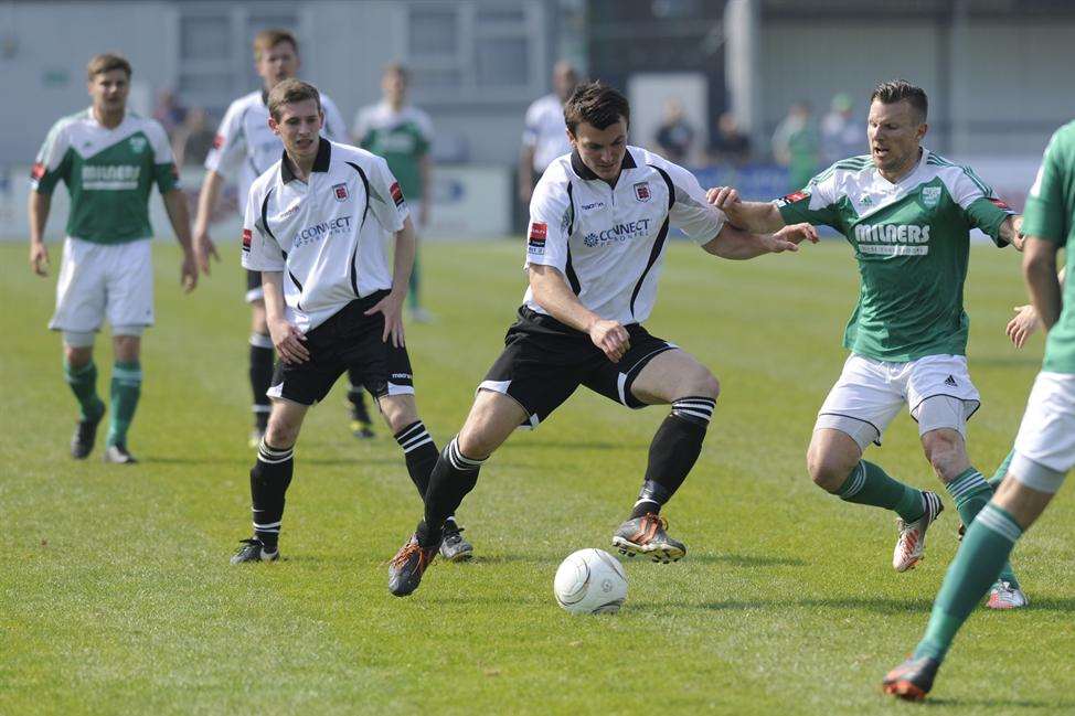 Faversham drew with Leatherhead last time out 1-1. Picture - Tony Flashman