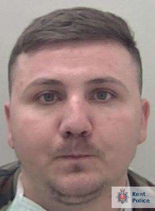 Marian Dinca has been jailed for four years and four months. Photo: Kent Police