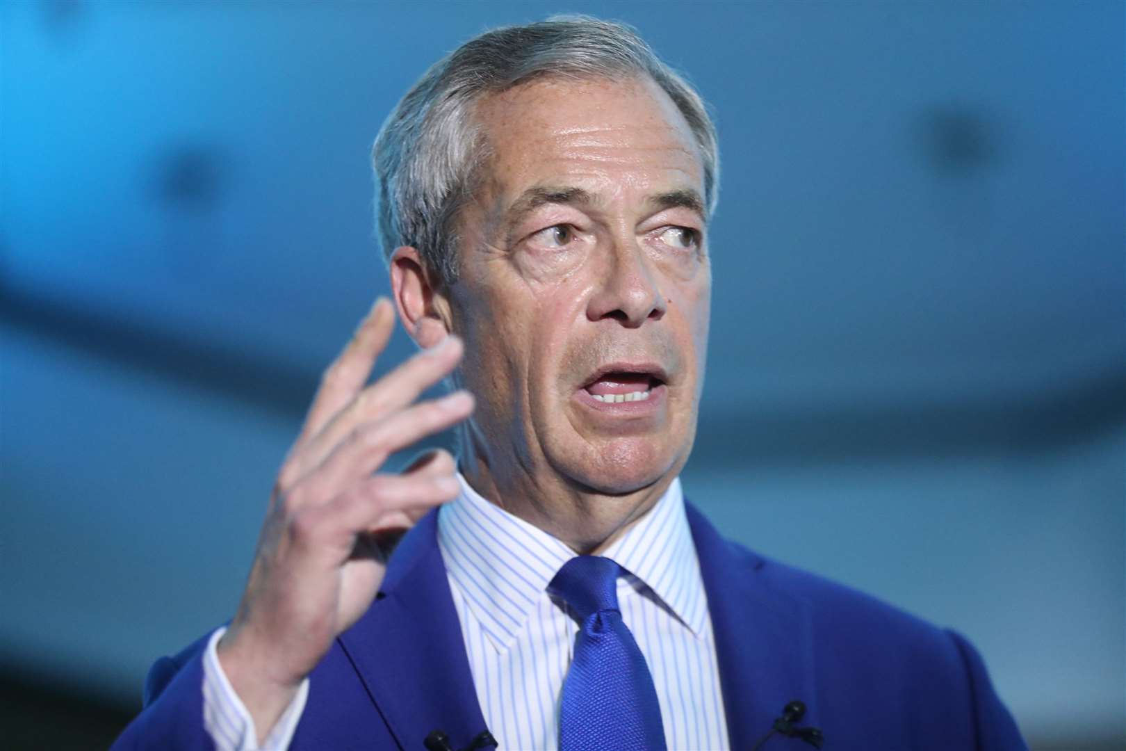 Reform UK leader Nigel Farage (Tim Markland/PA)