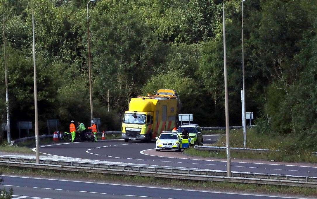 Emergency crews at the scene of the crash. Picture: UKNiP