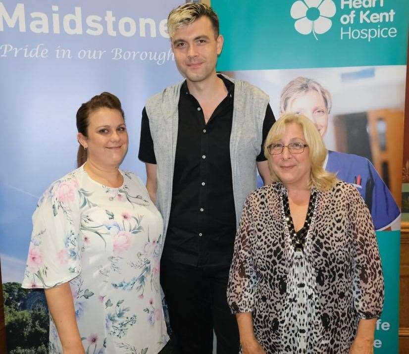 Eastfield Care Home's team at Monday's ceremony. Picture: Peter Cooper/MBC