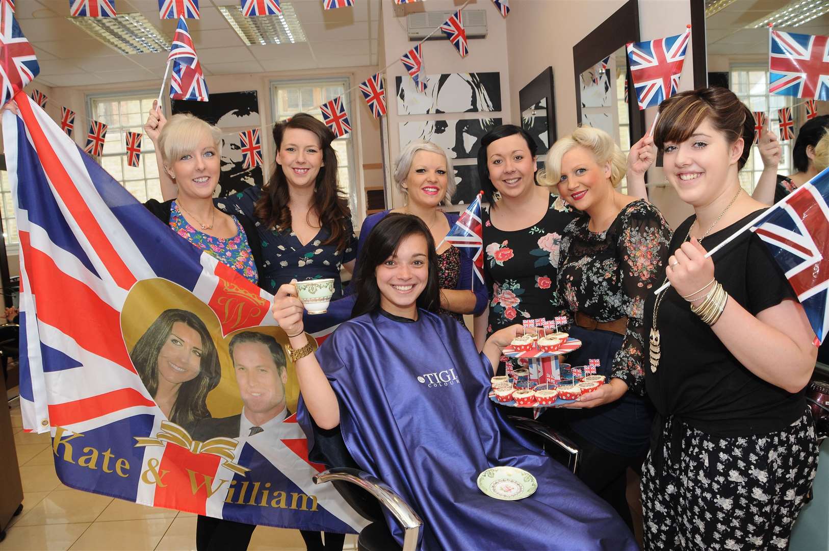 Therapy Hairdressers Canterbury, celebrate the Royal Wedding in style