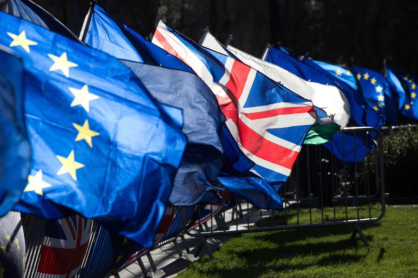 Arlene Foster has voiced her concern over how Brexit talks are going (Jonathan Brady/PA)