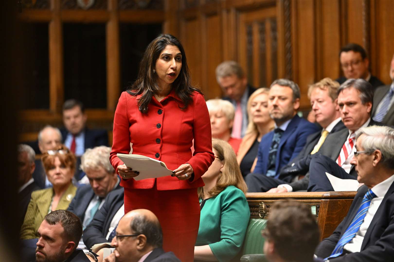 Former home secretary Suella Braverman (Maria Unger/UK Parliament/PA)