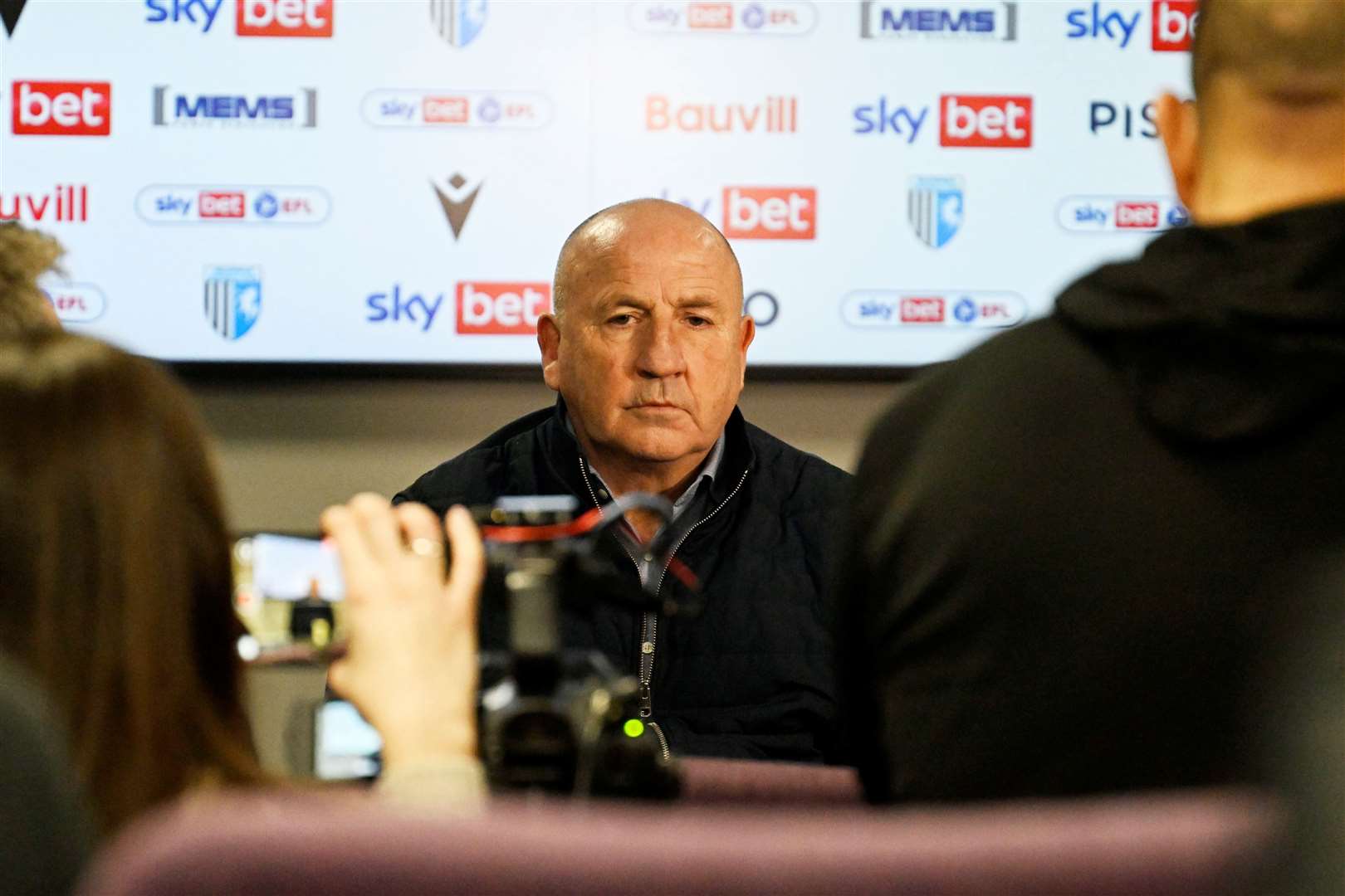 Gillingham manager John Coleman hopes the players can start to repay the fans Picture: Barry Goodwin