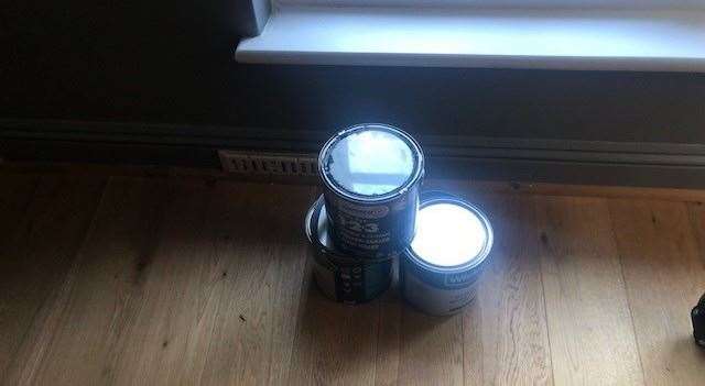 There were tins of paint stacked up in the Romney Room so perhaps work is about to start