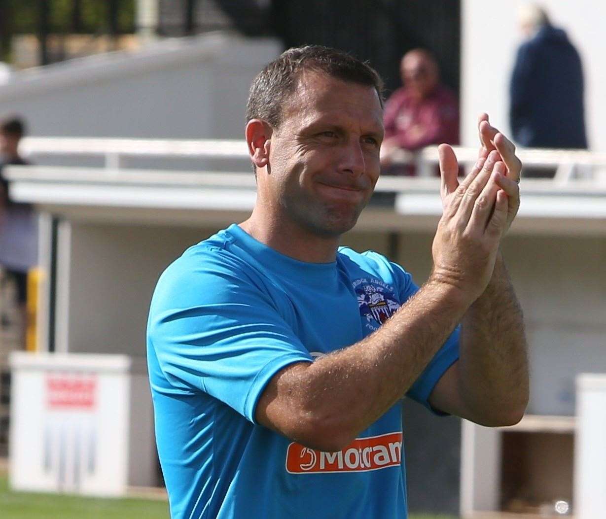 Tonbridge Angels manager Steve McKimm Picture: David Couldridge