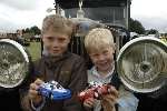 Joseph Funnell, 10, and brother Jonathan, five. Photographs by John Wardley