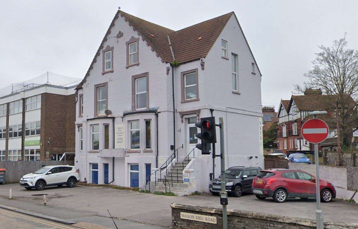 Maison Dieu Vet's old practice on Maison Dieu Road, Dover. Picture: Google