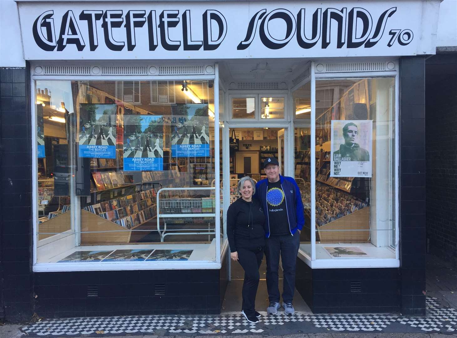 Jon and Errin Ashby outside Gatefield Sounds