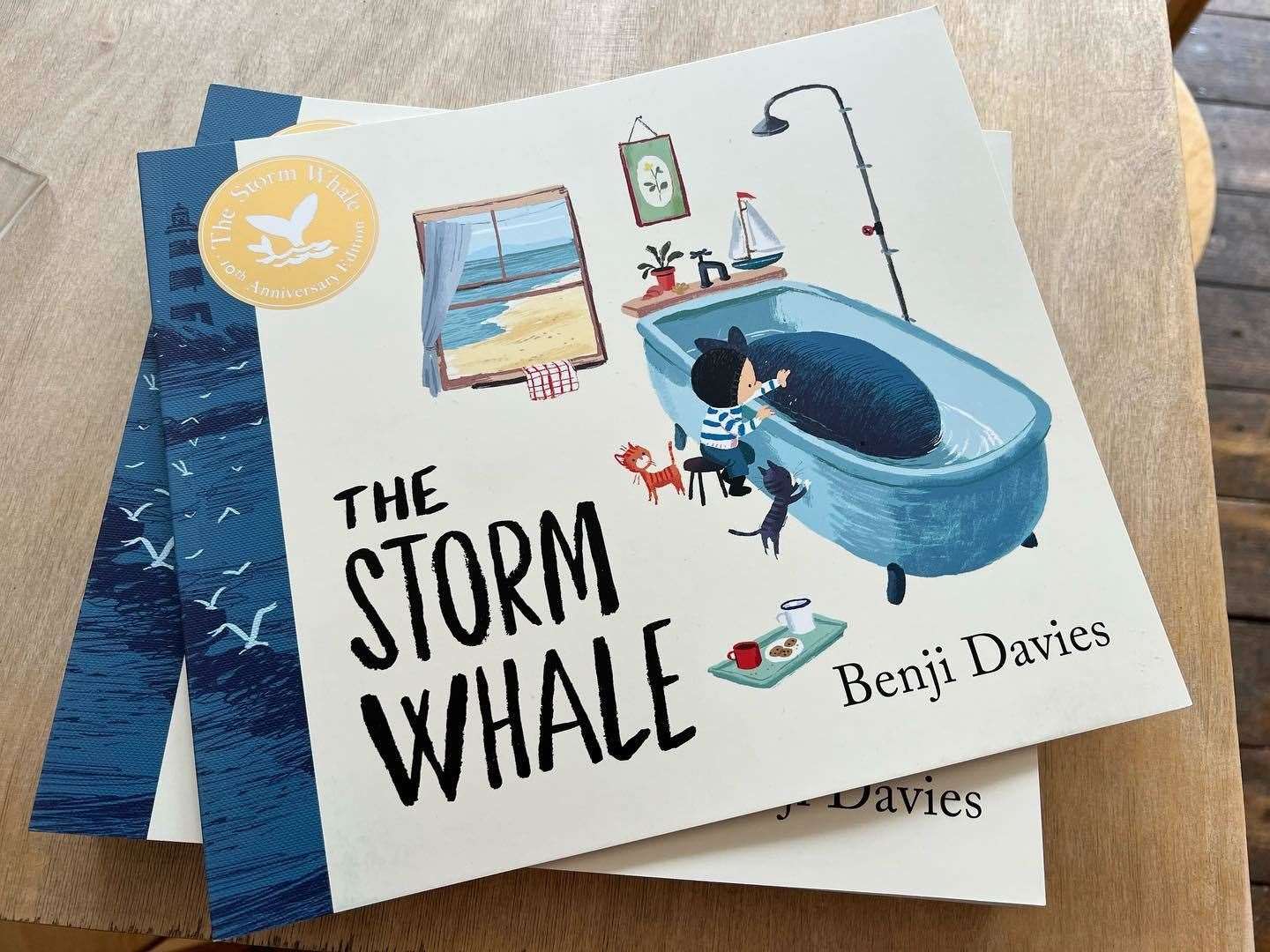 The Storm Whale has now been translated into more than 40 languages. Picture: Benji Davies