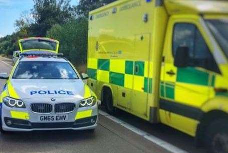 Police and ambulance crews rushed to the scene. Picture: Stock image