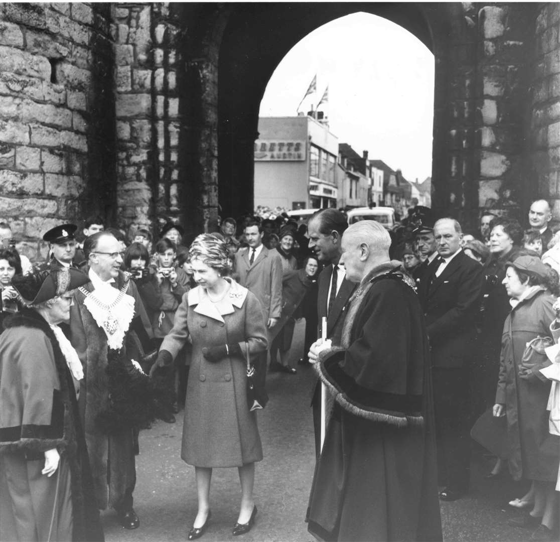 The Queen and Duke of Edinburgh attended the Royal Maundy service, held for the first time in the Cathedral, in April 1965