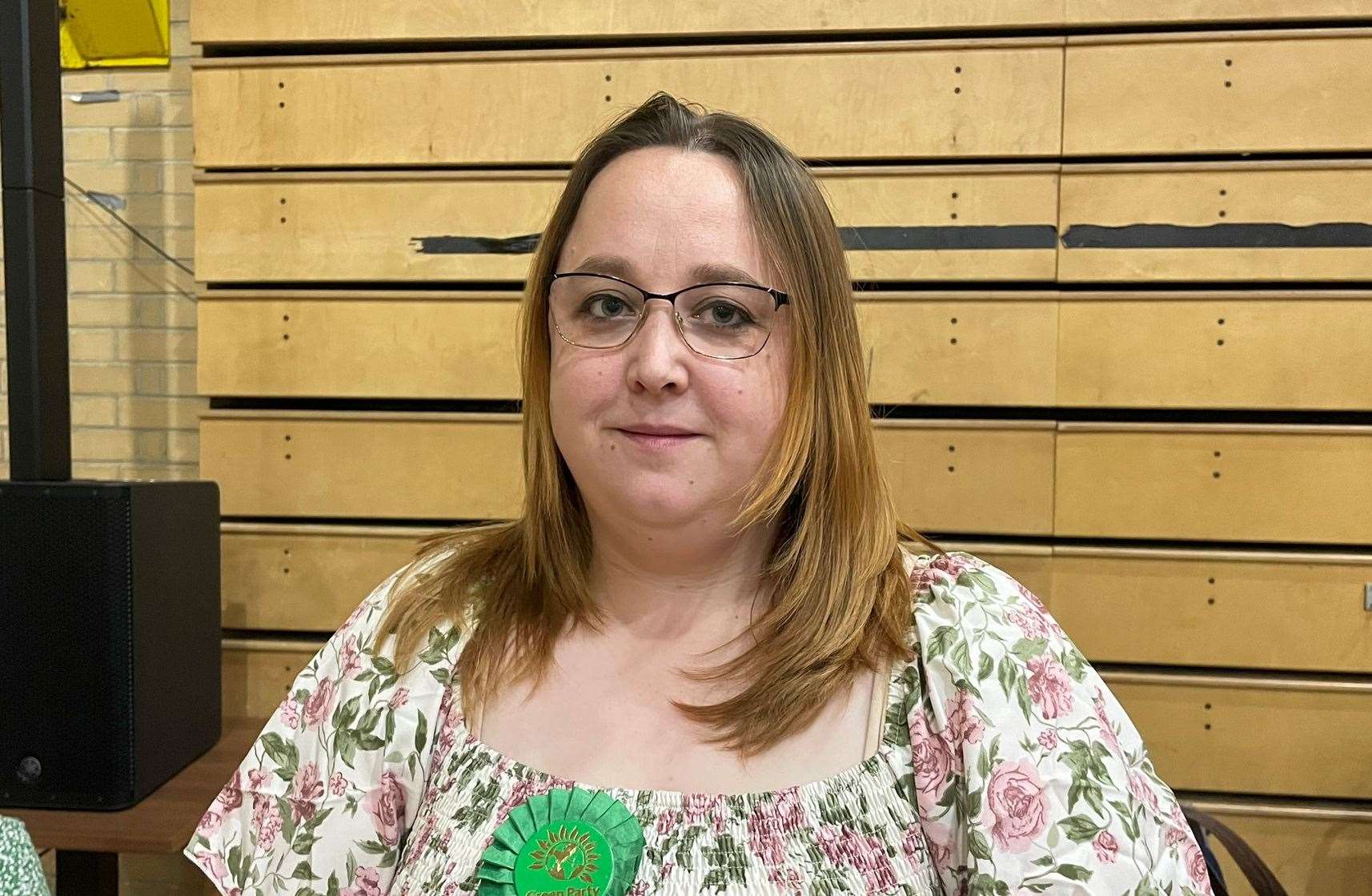 Sam Banks Green Party candidate for Sittingbourne and Sheppey