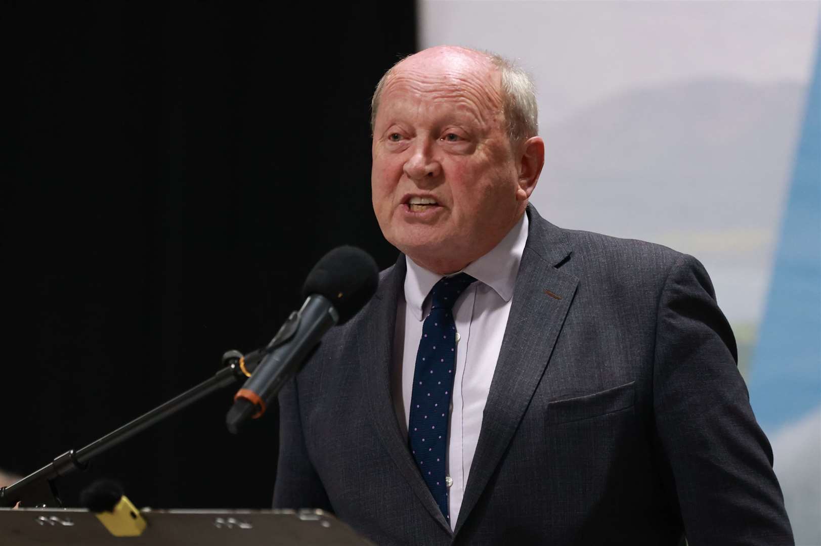 TUV leader and North Antrim MP Jim Allister (Liam McBurney/PA)