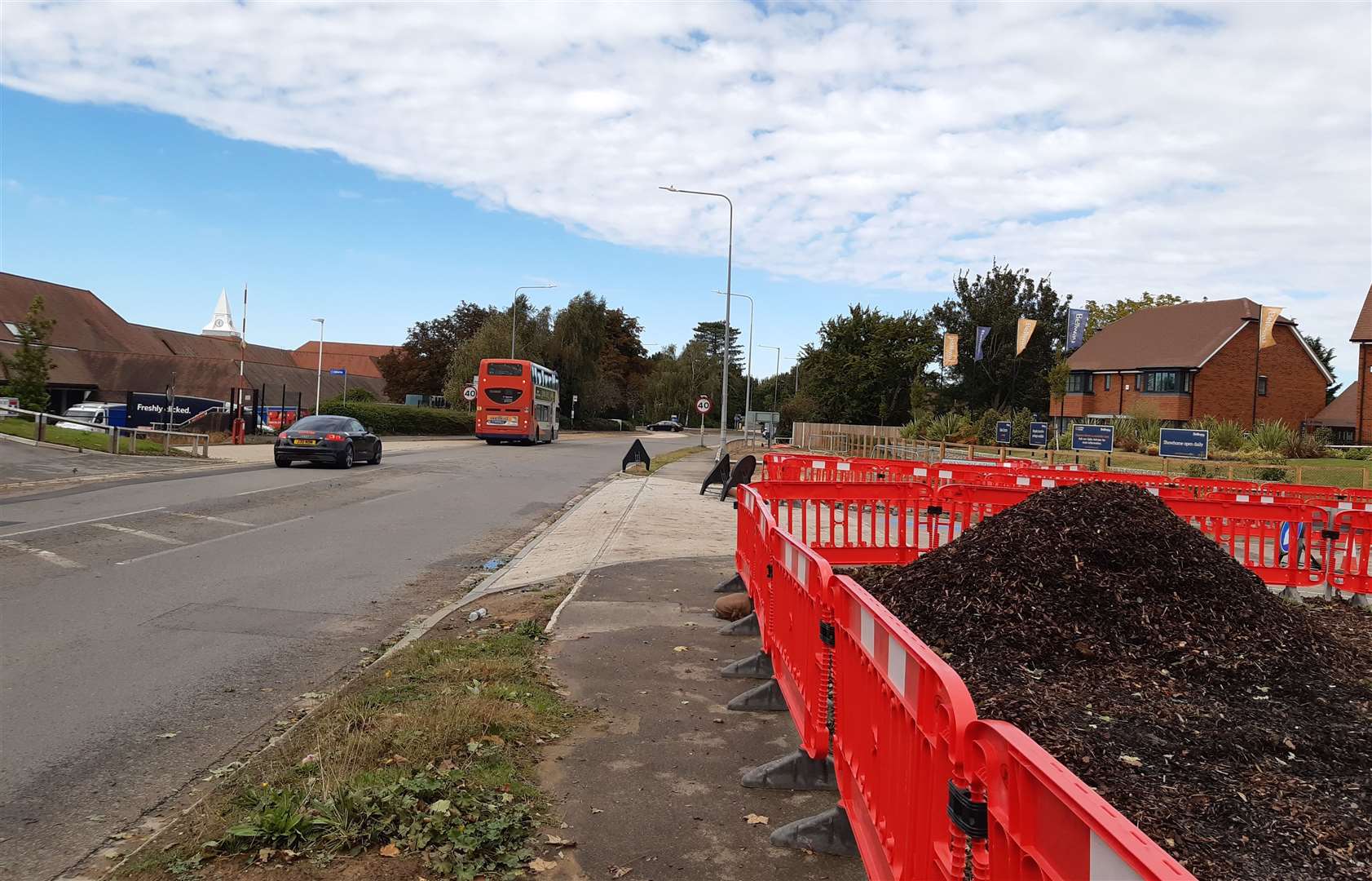 The A20 will be closed between Tesco Crooksfoot and the Pilgrims Hospice