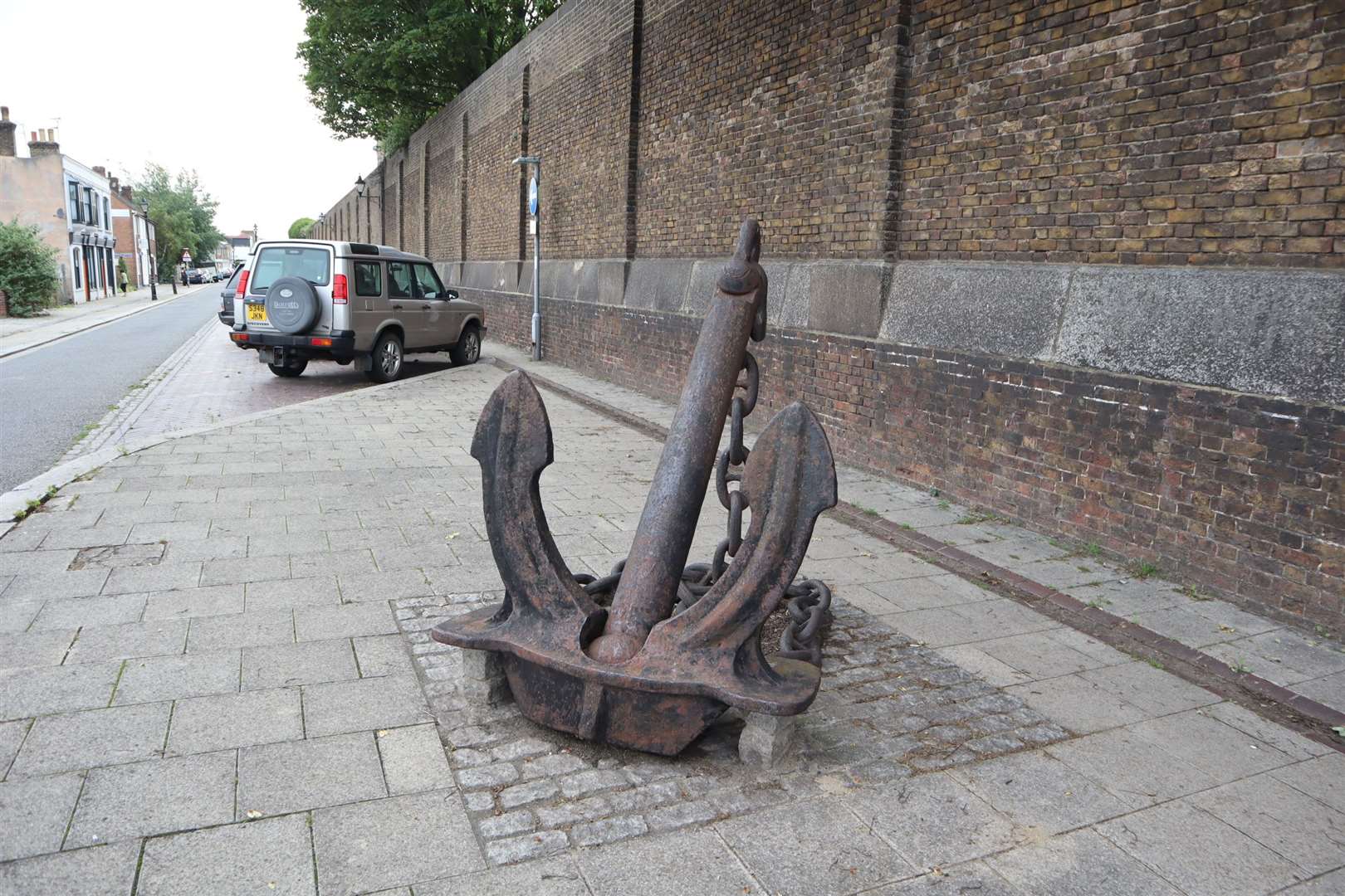 Scorpions live in the walls of Sheerness Dockyard at Blue Town