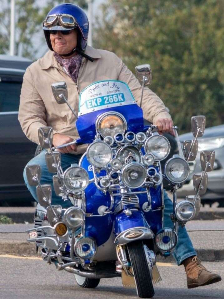 A rider attending the event. Credit James Beale Photography