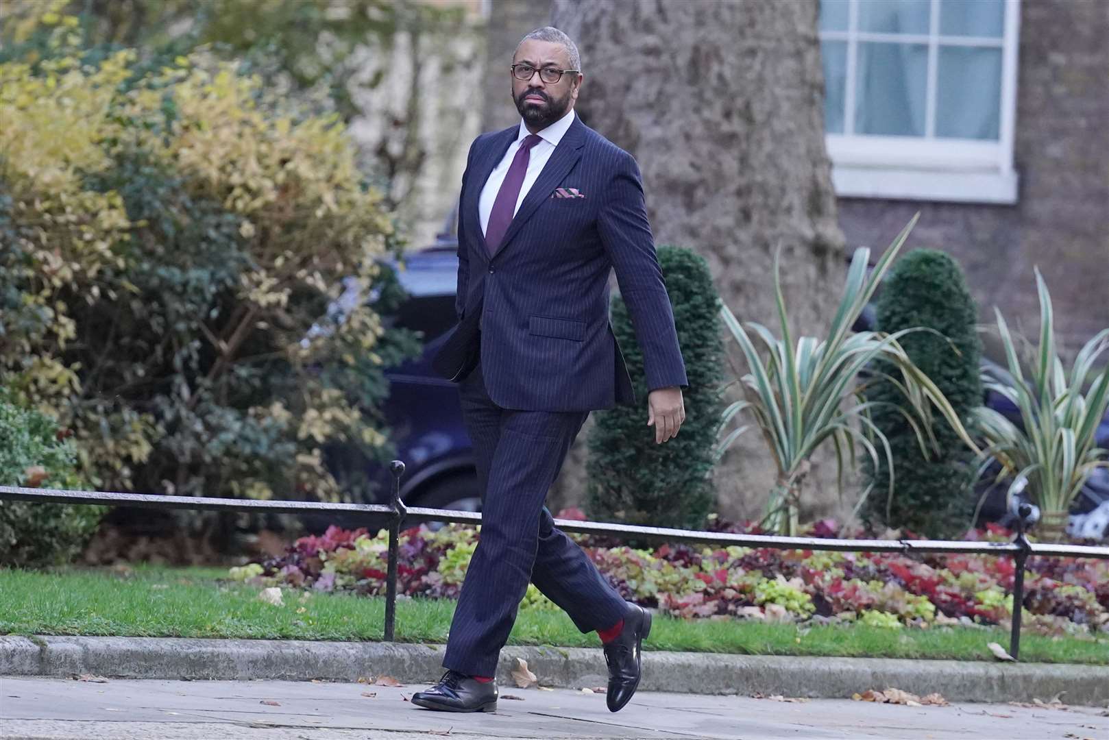 Home Secretary James Cleverly outlined the plan to tackle rising net migration (Stefan Rousseau/PA)