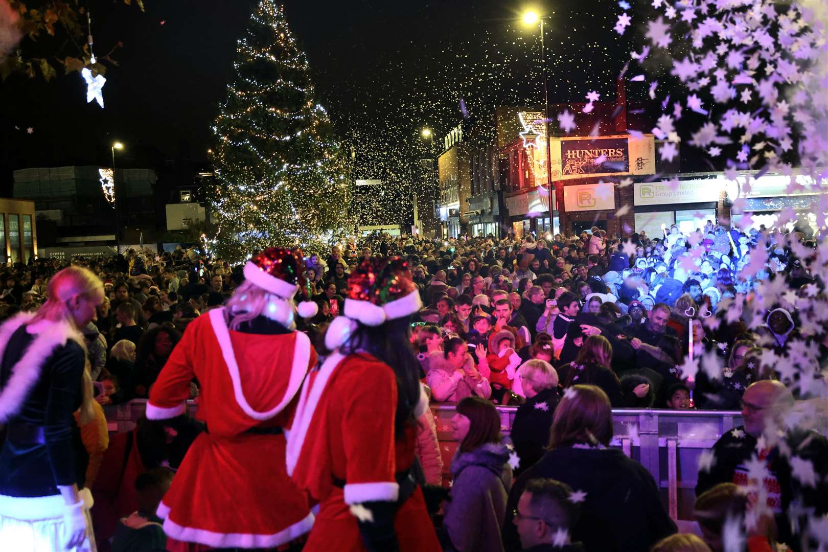 Dartford Christmas lights switch-on in 2023. Picture: Andy Barnes Photography/Dartford Borough Council