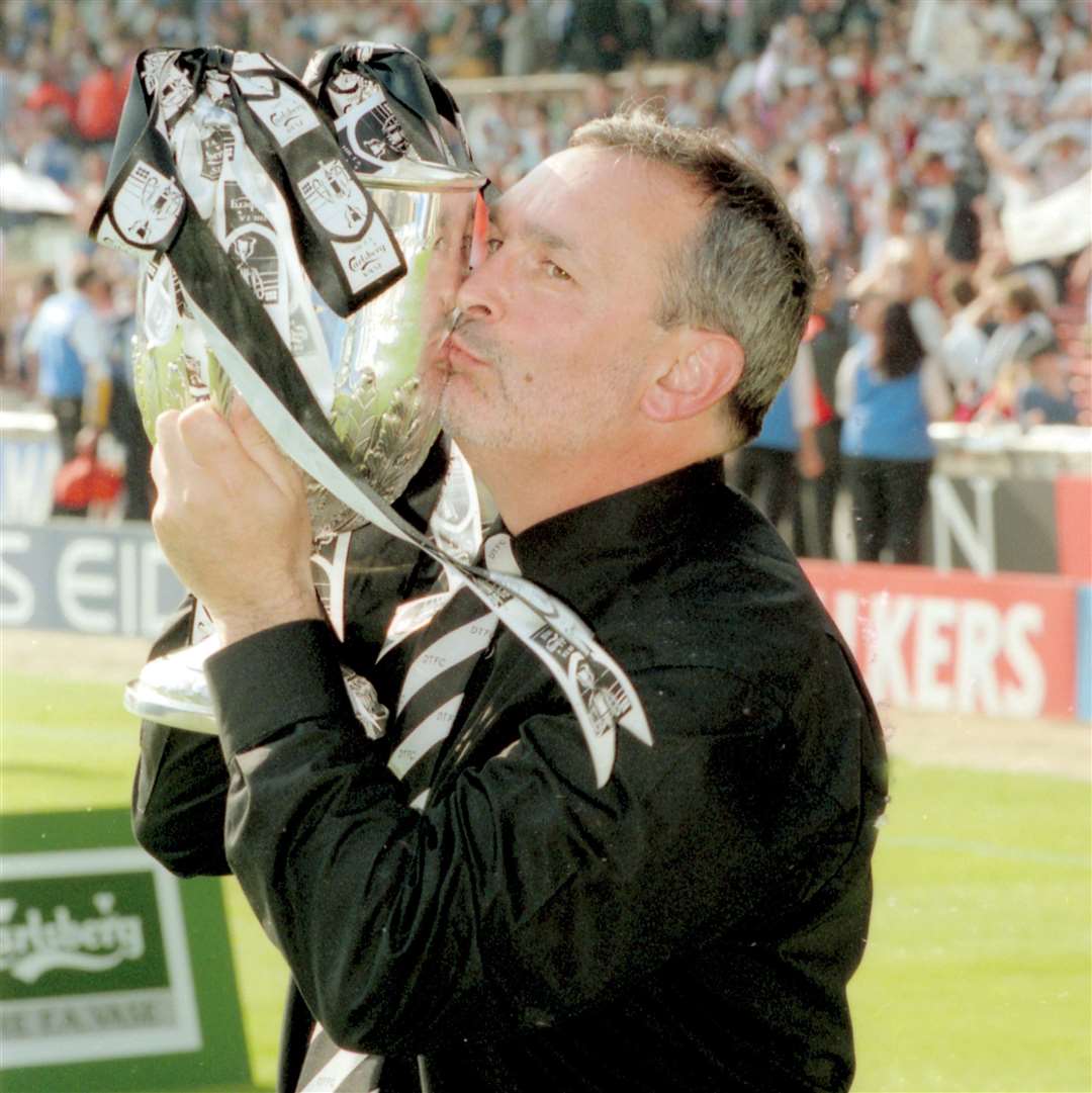 Former Deal Town manager Tommy Sampson was among those to pay tribute to Derek Hares. Picture: Paul Dennis