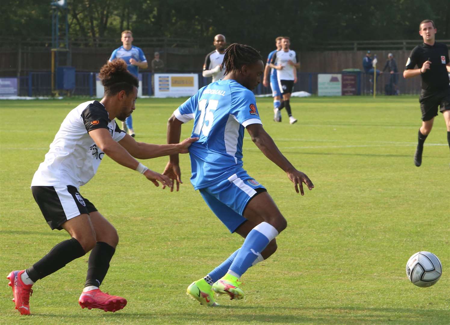 Ibrahim Olutade has three goals for Tonbridge this season Picture: Dave Couldridge