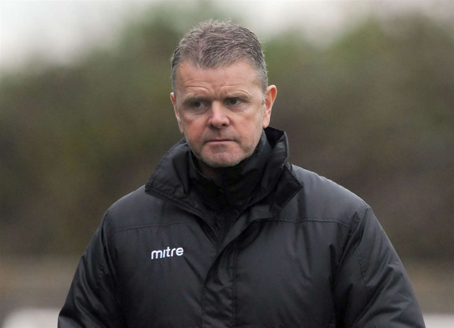 Ashford United manager Tommy Warrilow Picture: Wayne McCabe