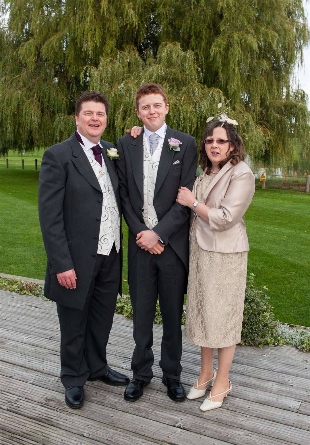 Steve and Amanda at son Ben's wedding