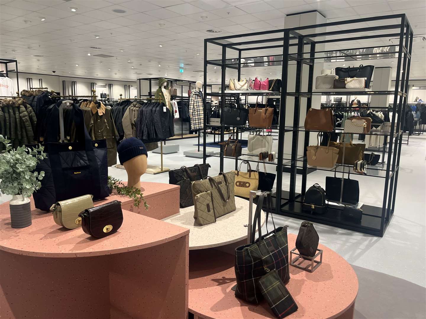 Inside the new Frasers store which opened a few months ago