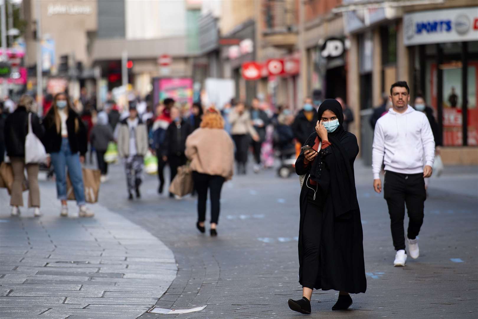 Nottingham city, Rushcliffe, Broxtowe and Gedling could all face Tier 3 restrictions next week (Jacob King/PA)