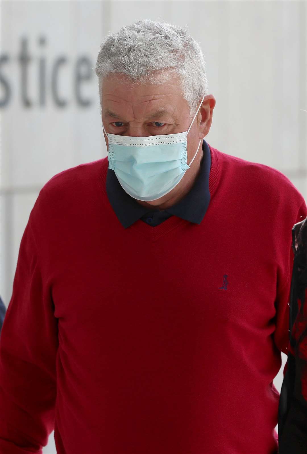 Luke O’Reilly arriving at the Special Criminal Court in Dublin (Brian Lawless/PA)