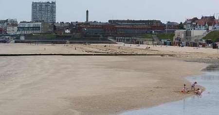 Westbrook Bay was one of the seven beaches awarded a European Blue Flag