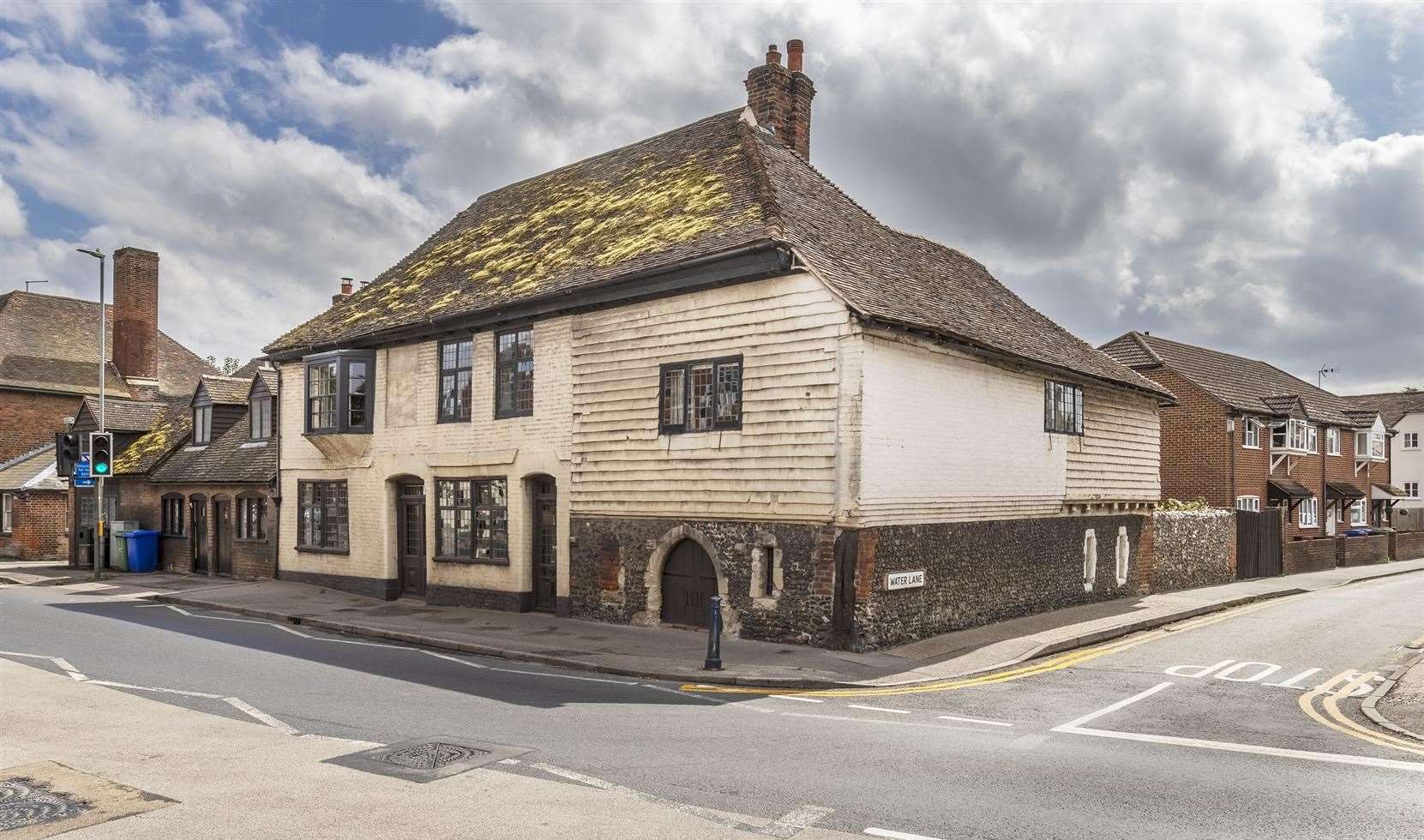 This historic building is now on the market as a family home in Faversham. Picture: Saxon Shore